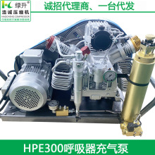 HPE300正压式呼吸器充气泵高压空气填充泵潜水高压空压机打气泵