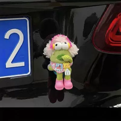ornament, Bikini Bottom ugly fish – Car ornaments