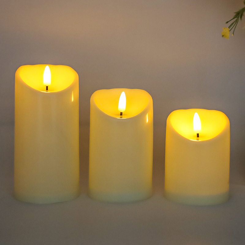 Venta directa de fábrica led luz de vela electrónica oscilante hotel KTV decoración luz de vela sin humo luz de ambiente de boda de cumpleaños