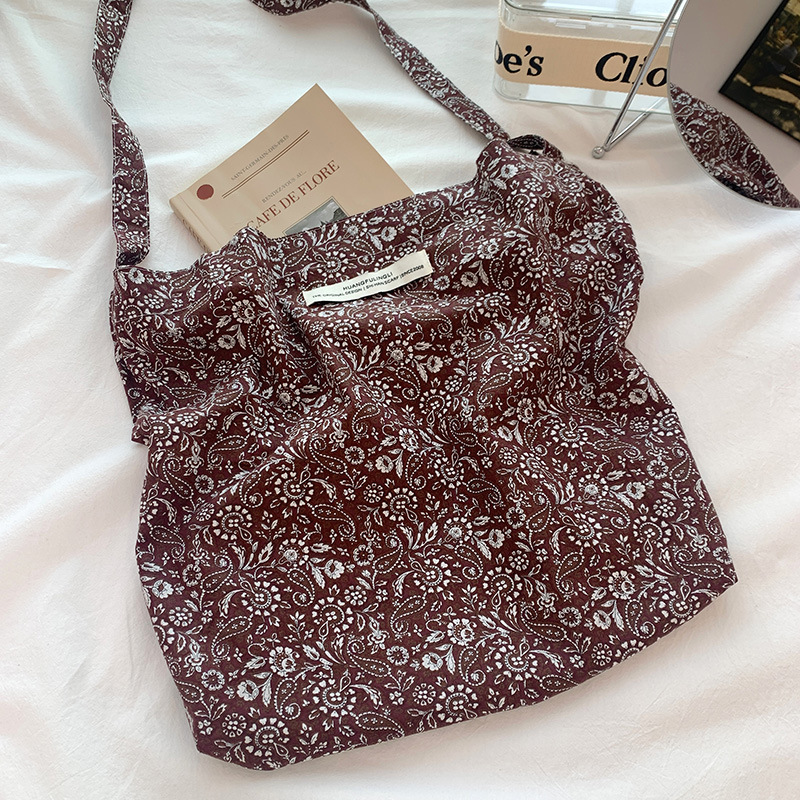 Retro summer one-shoulder bag