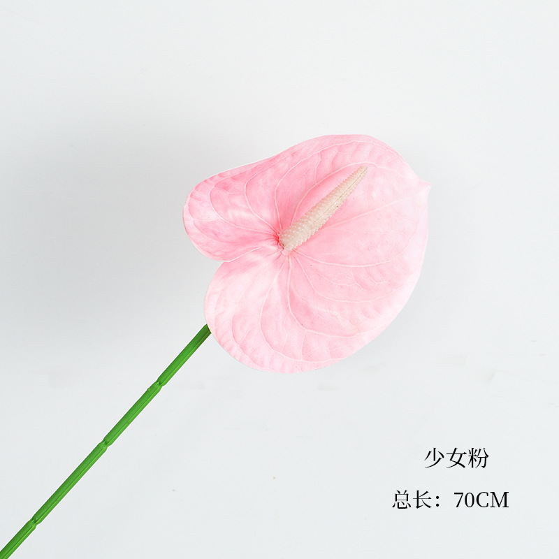 Siete colores cordier flores de Año Nuevo barril de bendición material de combinación impresión 3D mariposa orquídea de palma roja accesorios de flores de Año Nuevo material de arte floral