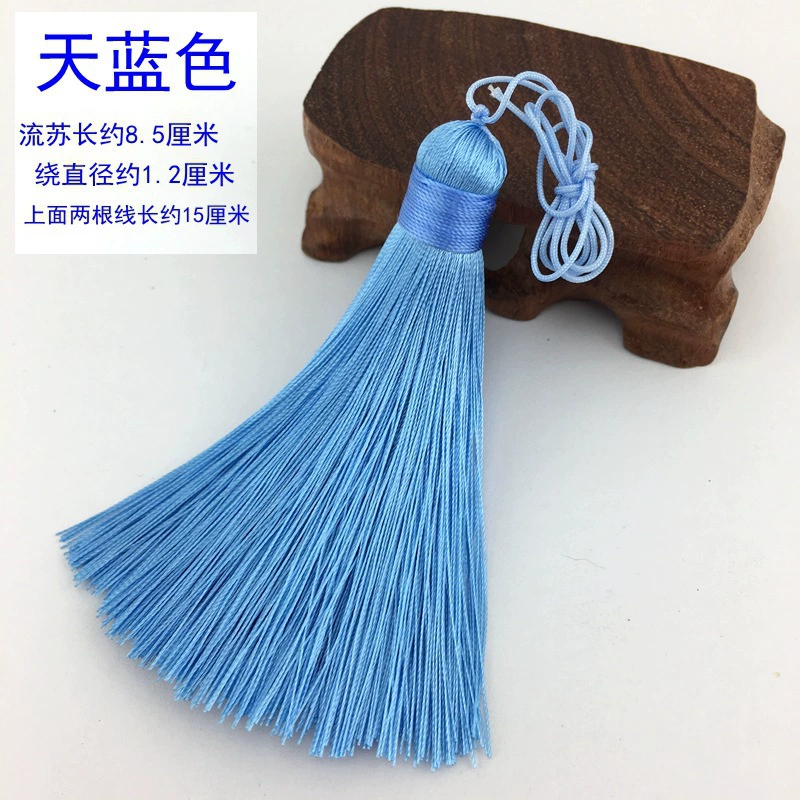 High-end silk soft pendant with tassels, (Physicals)