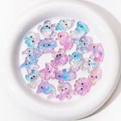 クリスタル透明スパンコール海洋シリーズ海星ディザトーンdiy樹脂アクセサリー漫画アクセサリー手作りヘアクリップ