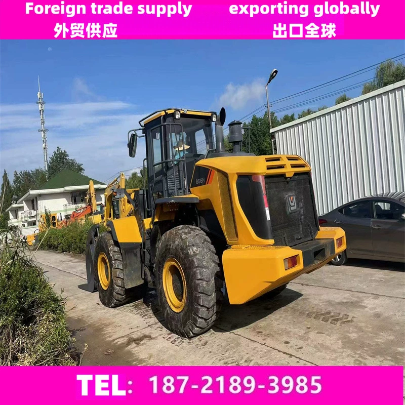 Подержанный Liugong 856H пилотный электрический погрузчик с распылителем Мощная производительность стабильная 50 погрузчик той же модели