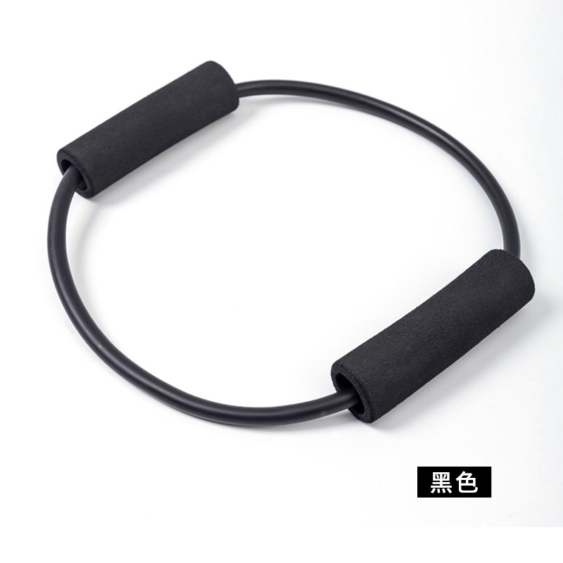 Yoga Dispositivo de tensión en forma de 0 fitness interior pecho expansor cuerpo que forma Pilates cuerda de tensión de espalda abierta