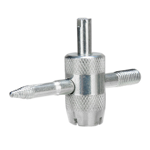 Four-in-One Hardware Tools Car Tire Repair Tools Valve Stem Extractor Wrench Accessories