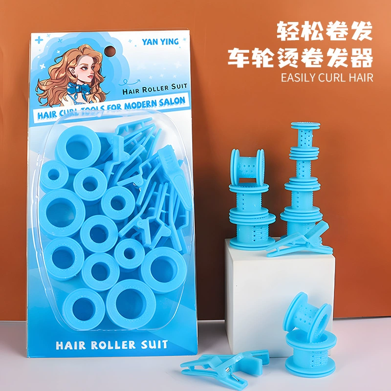 Кератиновая плойка для завивки волос DIY, портативный гаджет для завивки волос, различные размеры волн 2,5-4 см