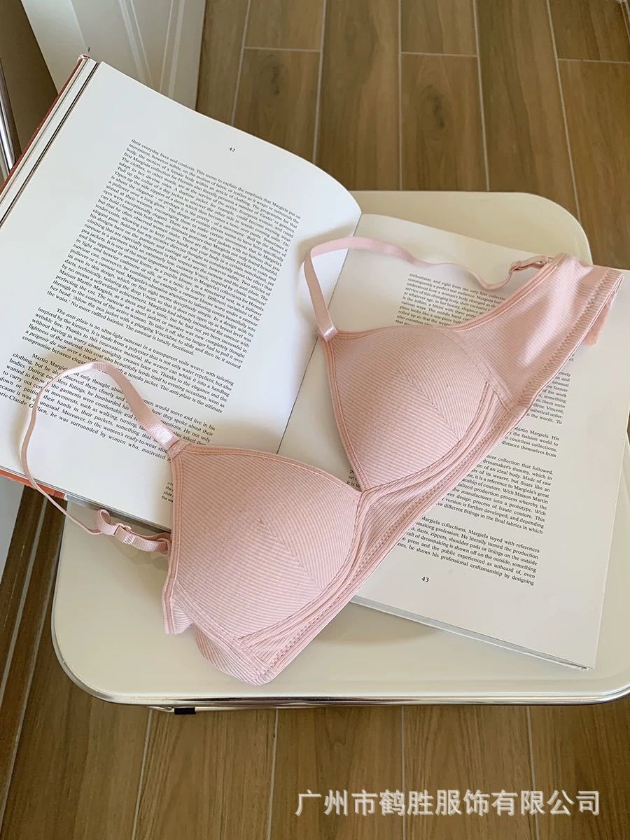 Venta directa de fábrica comercio electrónico transfronterizo Sudeste de Asia Vietnam Tailandia damas sin costuras sujetador de recogida lateral cómodo