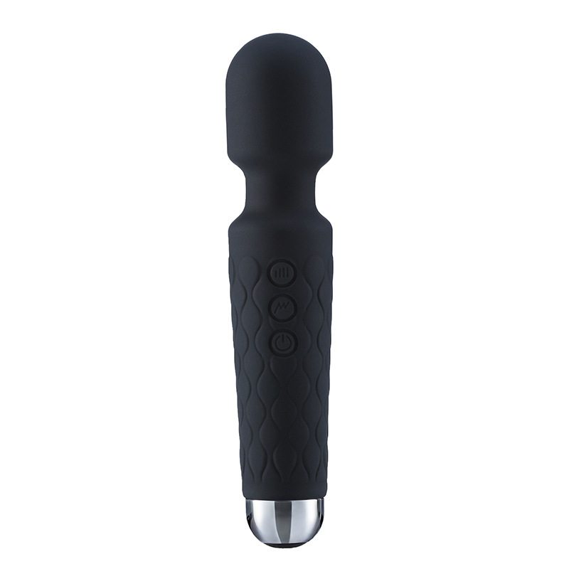 Masaje palo 20-frecuencia Caballero vibrador masturbación femenina palo fuerte choque AV stick vibrador juguete sexy Comercio exterior Venta caliente