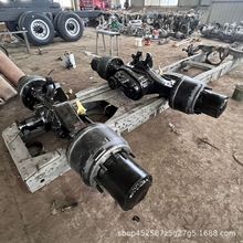 非洲二手重载卡车发动机 13吨16吨车桥驱动后车桥 渣土后八轮卡车