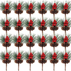 クリスマス装飾花束DIY花輪クリスマスツリーと祝日のショーウインドーバーのシーンシミュレーション松果部品
