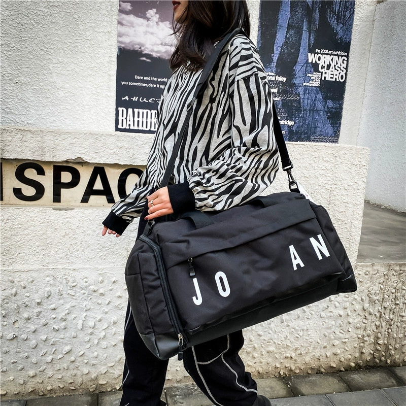 [Модный бренд Letter] спортивная сумка для фитнеса большой емкости модная сумка с буквенным принтом через плечо сумка-мессенджер оптом