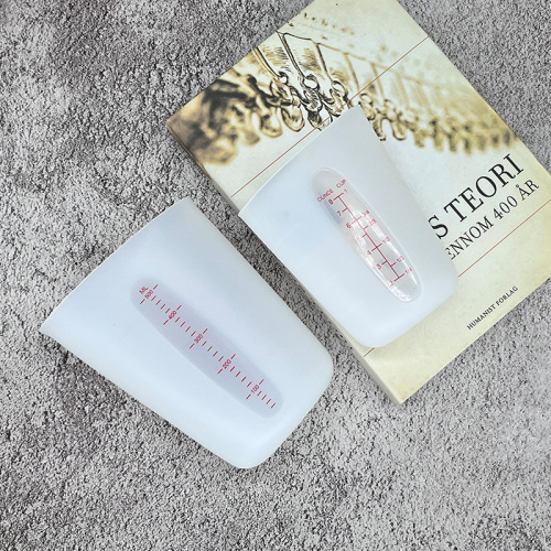 Puffy Drop Silicone Measuring Cup, 250ml/500ml Kitchen Simple Liquid Measuring Tool