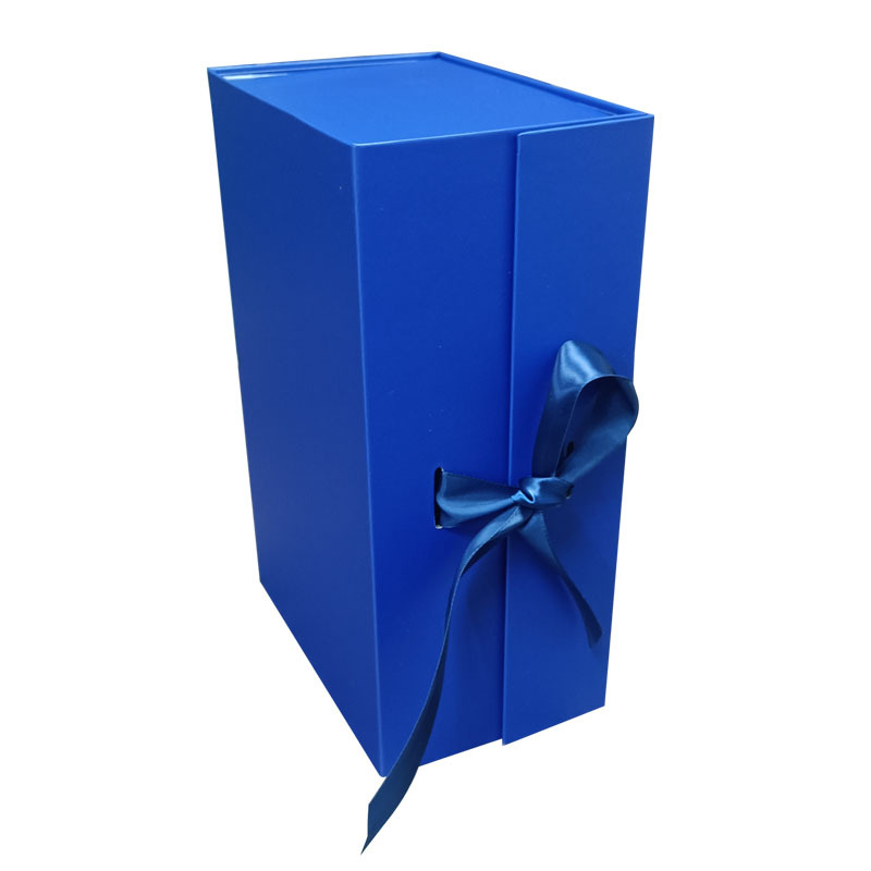 一片式折叠礼盒现货手提硬盒大号超大礼物磁铁盒包装礼盒翻盖纸盒