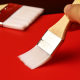 Weizhuang No. 1-12 nylon oil painting board brush barbecue brush nylon wool board brush white fur small brush paint brush manufacturer