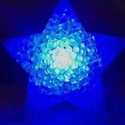 Handheld Star LED Lamp, stage performance prop, 8–20 cm, wrist strap or hand-held