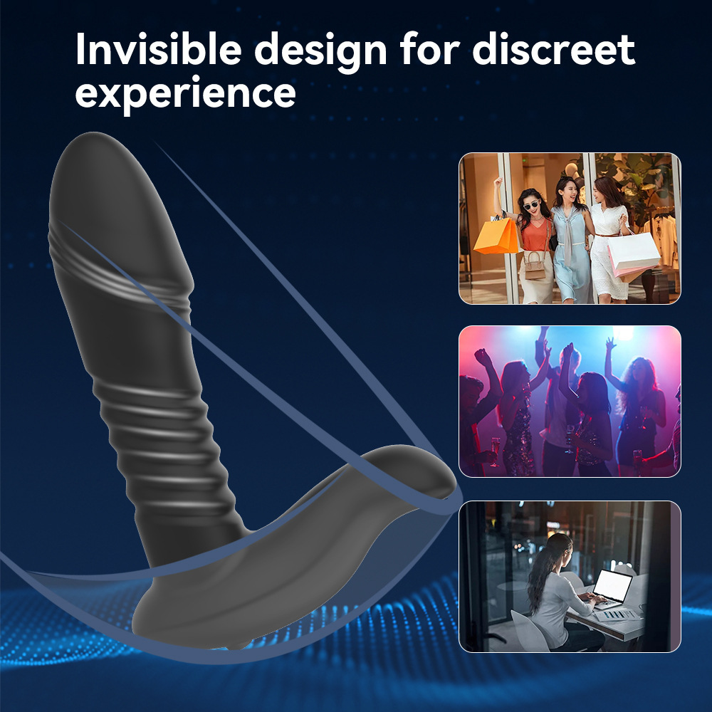 Prostate Massager Remote Control Vibrating Toy For Men And Women_voghion.com