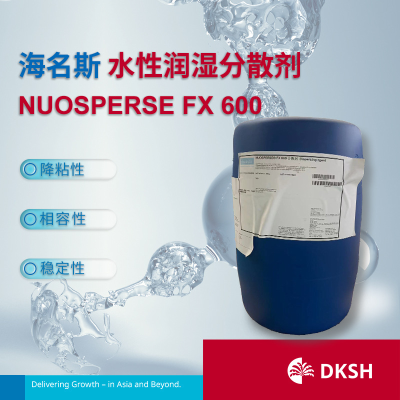 海名斯水性润湿分散剂 NUOSPERSE FX 600