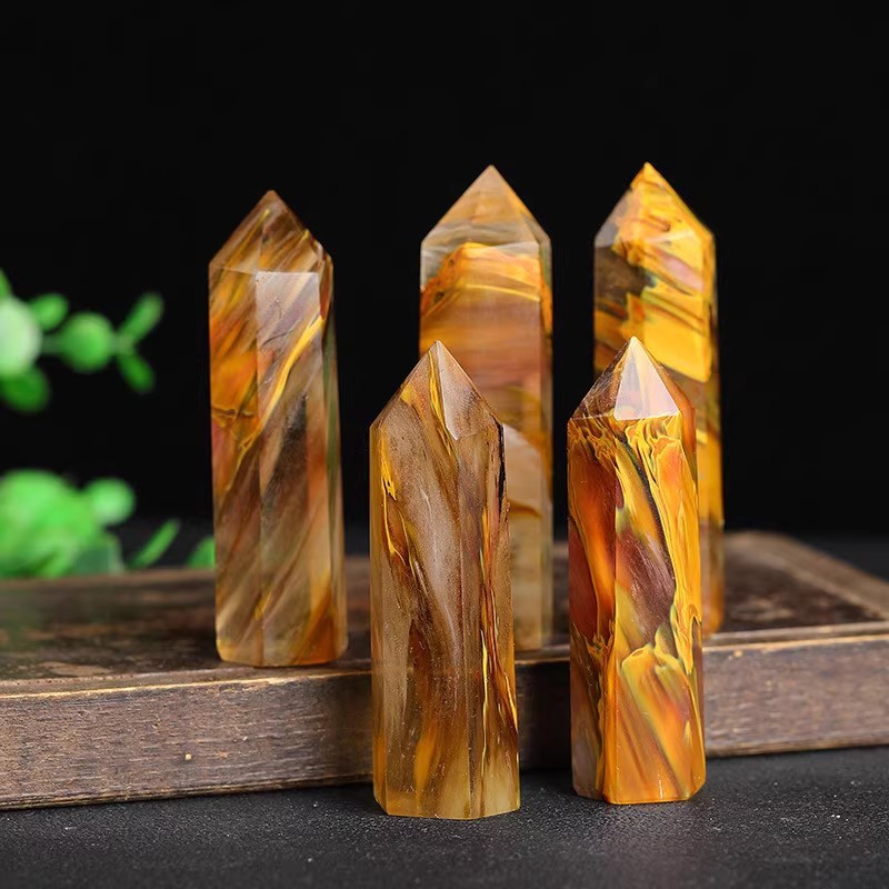 Tiger skin smelting stone / 4-5cm single tip