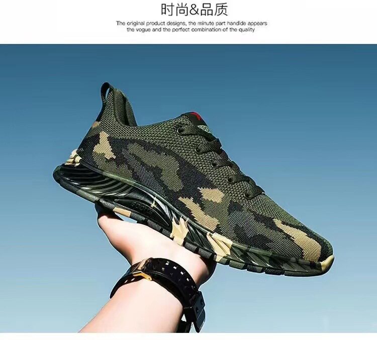 Giày thể thao rằn ri unisex cổ thấp đế bằng, giày đi bộ leo núi và bảo hộ lao động — ZH thể thao rằn ri chi tiết 2