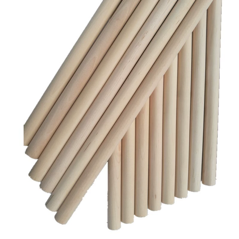 Tochigi DIY round wooden stick solid wood stick home ornaments wooden craft yoga flagpie Easter Chinese creativity