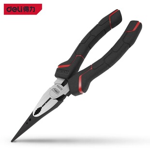 Deli Tools DL101106 Nose Pliers Japanese Labor-saving Nose Pliers 6-inch Multifunctional Electrician Pliers 6-inch