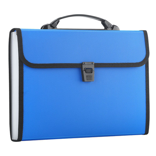 13-Grid Organizational Bag A4 File Folder Multi-Layer Student Exam Paper Storage Bag Categorized Large Capacity Music Sheet Document Holder