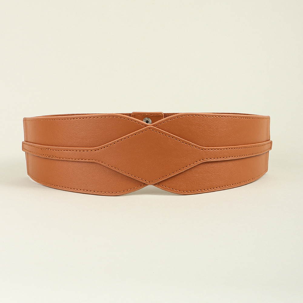 81g Weight Belt Classification 1 Piece Quantity Holiday, Daily, Selfie Occasion Imitation Leather Material Solid Color Pattern Women's Gender Basic Style Basic Solid Color Imitation Leather Women's Leather Belts 11