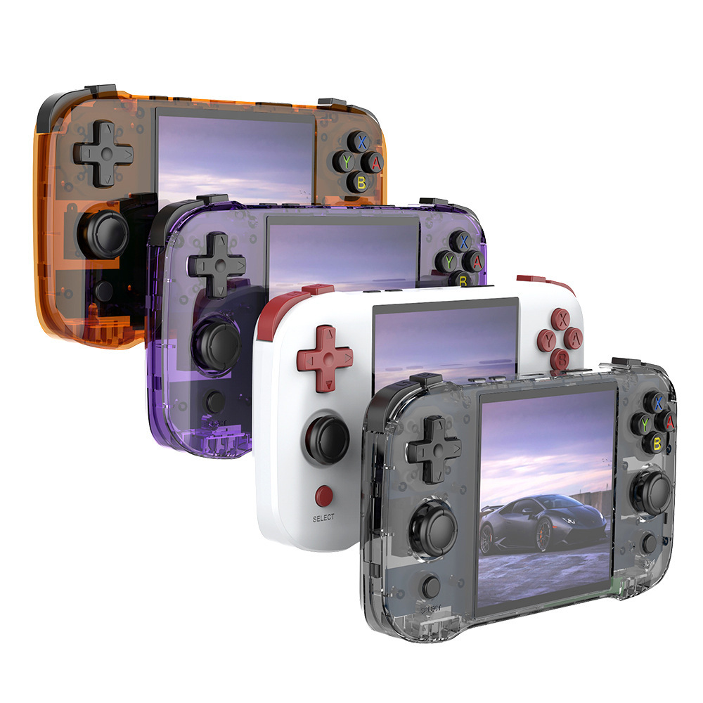 Cross-Border Popular R46S Handheld Game Console Linux System Bluetooth Two-Player Online Retro Arcade Game Handheld Console