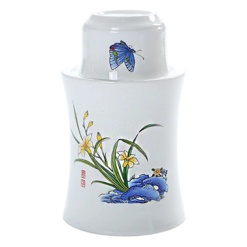 Цзиндэчжэнь посуда для вина Костюм керамический подогреватель вина подогреватель подвесной горшок горячий подвесной горшок три или два пакета доступны