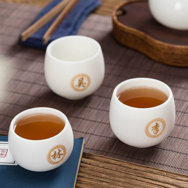 Бумажно-белая porcelain чашка минималистичная индивидуальная мастера Baijia белая фарфоровая чашка для чая, одна чашка, подарочная коробка, гравировка