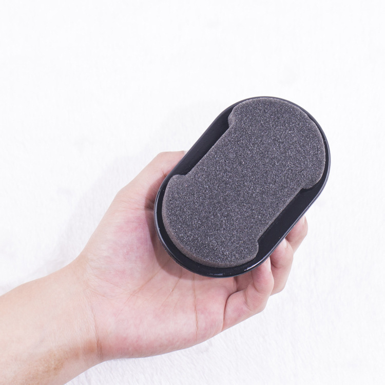 Portable double-sided sponge shoe polish, multi-functional leather care shoe wax and shoe polish, colorless sponge shoe polish