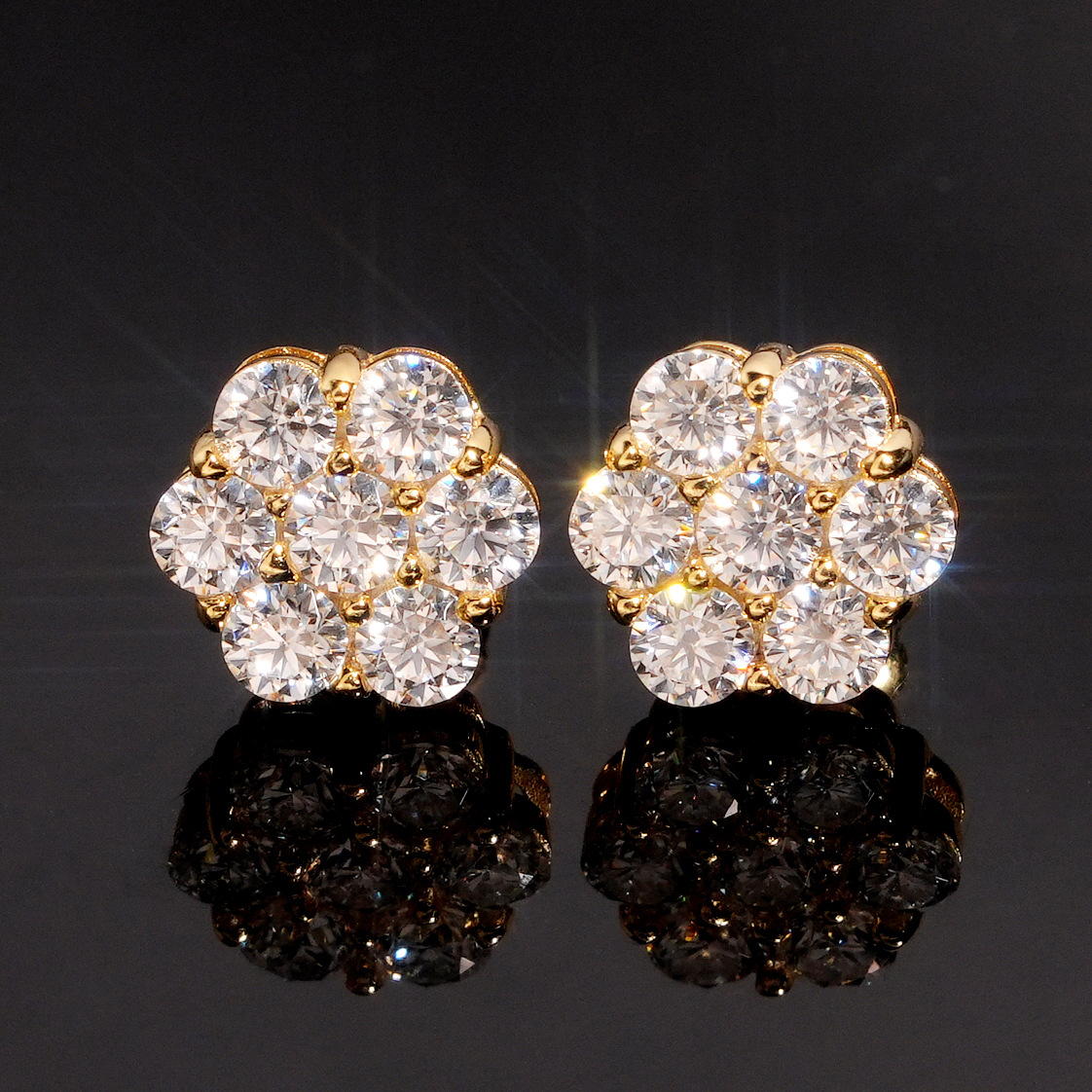 골드 + 화이트 모이사나이트