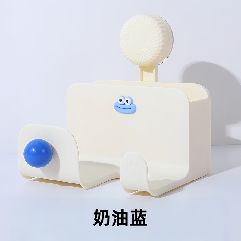 送料無料、パンチングなし、ドーパミンヘアドライヤー収納ラック、ヘアドライヤーホルダー、バスルーム壁掛け収納ヘアドライヤーラック|undefined