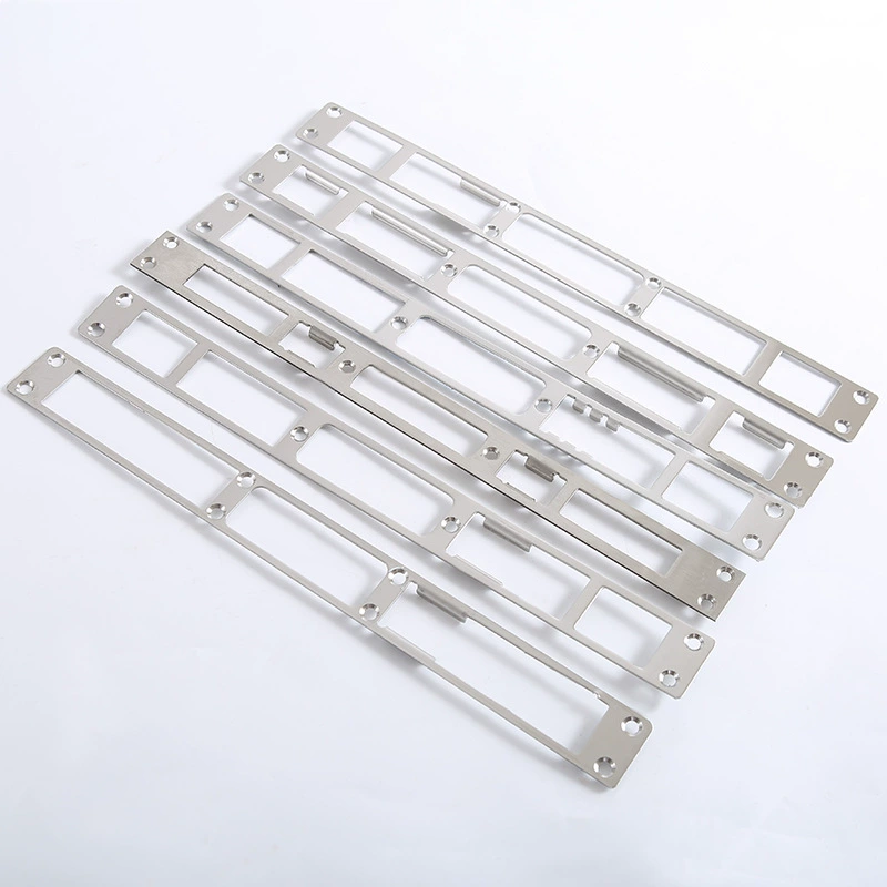 Ого, изготовленная на заказ направляющая пластина корпуса замка King, наклонная антивандальная защелка для двери, складная пластина замка, боковая планка-защелка, облицовочная планка.