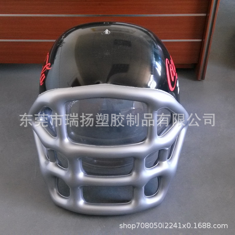 专业生产PVC充气头盔 充气橄榄球头盔充气模型玩具