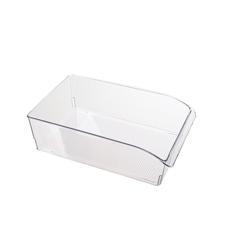 Caja de almacenamiento de refrigerador para alimentos, frutas y verduras, caja de preservación de alimentos, caja de exhibición acrílica transparente de grado alimenticio