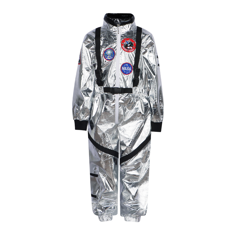 El astronauta de Halloween cos traje espacial grupo fiesta etapa rendimiento traje Cosplay juego traje espacial