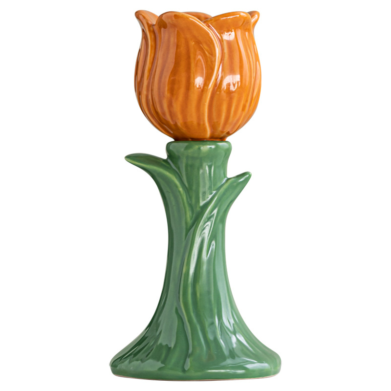 陶磁器北欧高級感人体花瓶軽豪華高級感家庭装飾工芸品置物クロスボーダー