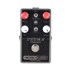 MOSKYAUDIO guitar effector handmade effector BROWN DISTORTION manufacturer wholesale
