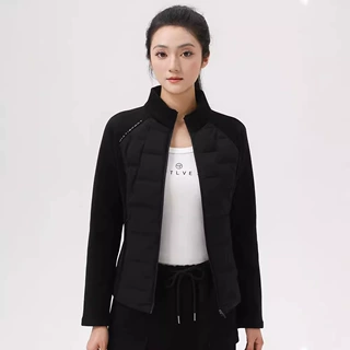 2025新款秋冬轻薄羽绒服女90白鸭绒短款立领大鹅羽绒服小蛮腰外套
