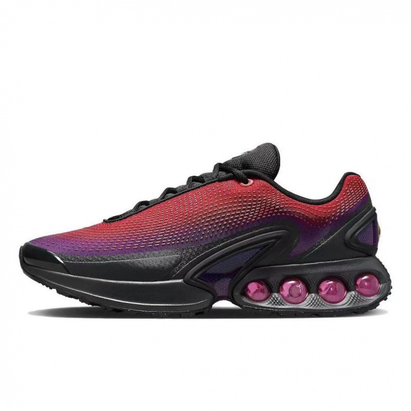 2025 クロスボーダー莆田靴 AIR MAX DN シリーズ新しい黒と紫のエアクッションスポーツシューズクッション性と透明性|undefined