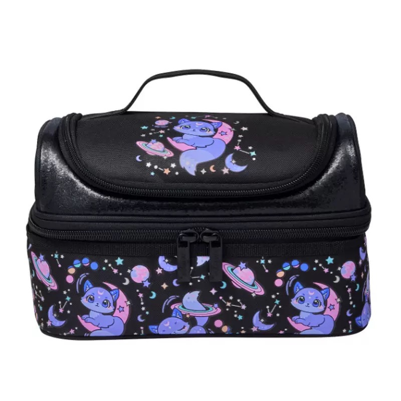 Australia Smiggle paquete de comidas de doble capa para estudiantes de primaria y secundaria paquete de almuerzo para niños paquete de almuerzo para estudiantes bolsa de almacenamiento de paquetes de hielo para el bento