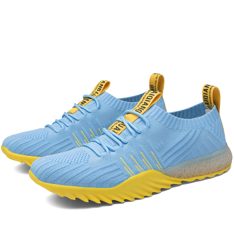 Internet Celebrity zapatilla de deporte de las mujeres 2020 nuevo verano malla transpirable volando tejido Coco zapatos de las mujeres nuevos zapatos casuales de las mujeres de la moda