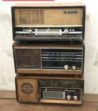 文革老物件民俗怀旧老式收音机晶体管旧货戏匣子复古摆件古董收藏