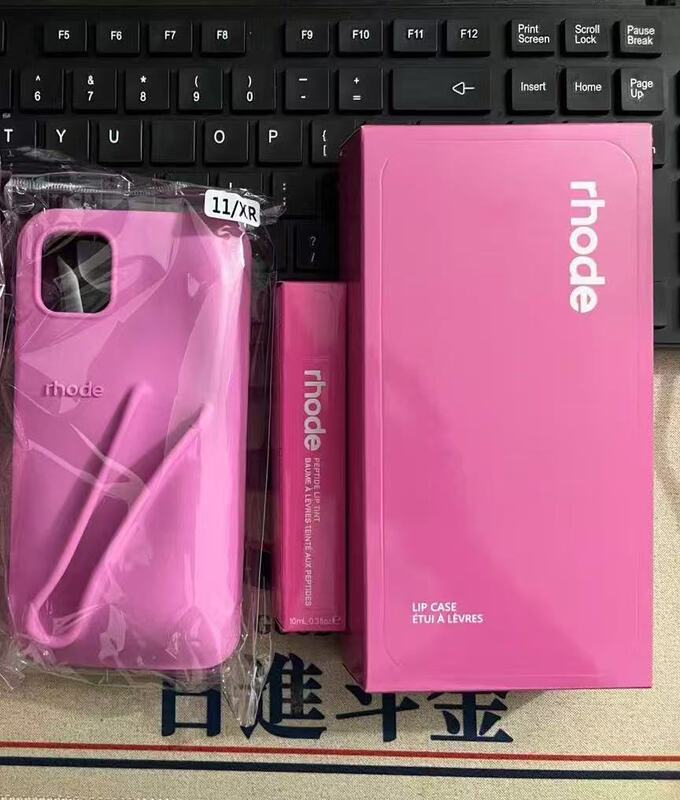 Samsung A15/A56/S23/S24 PLUS/S25 Ultra リップスティックリップ釉薬シリコンヘイリー電話ケースに適しています。|undefined