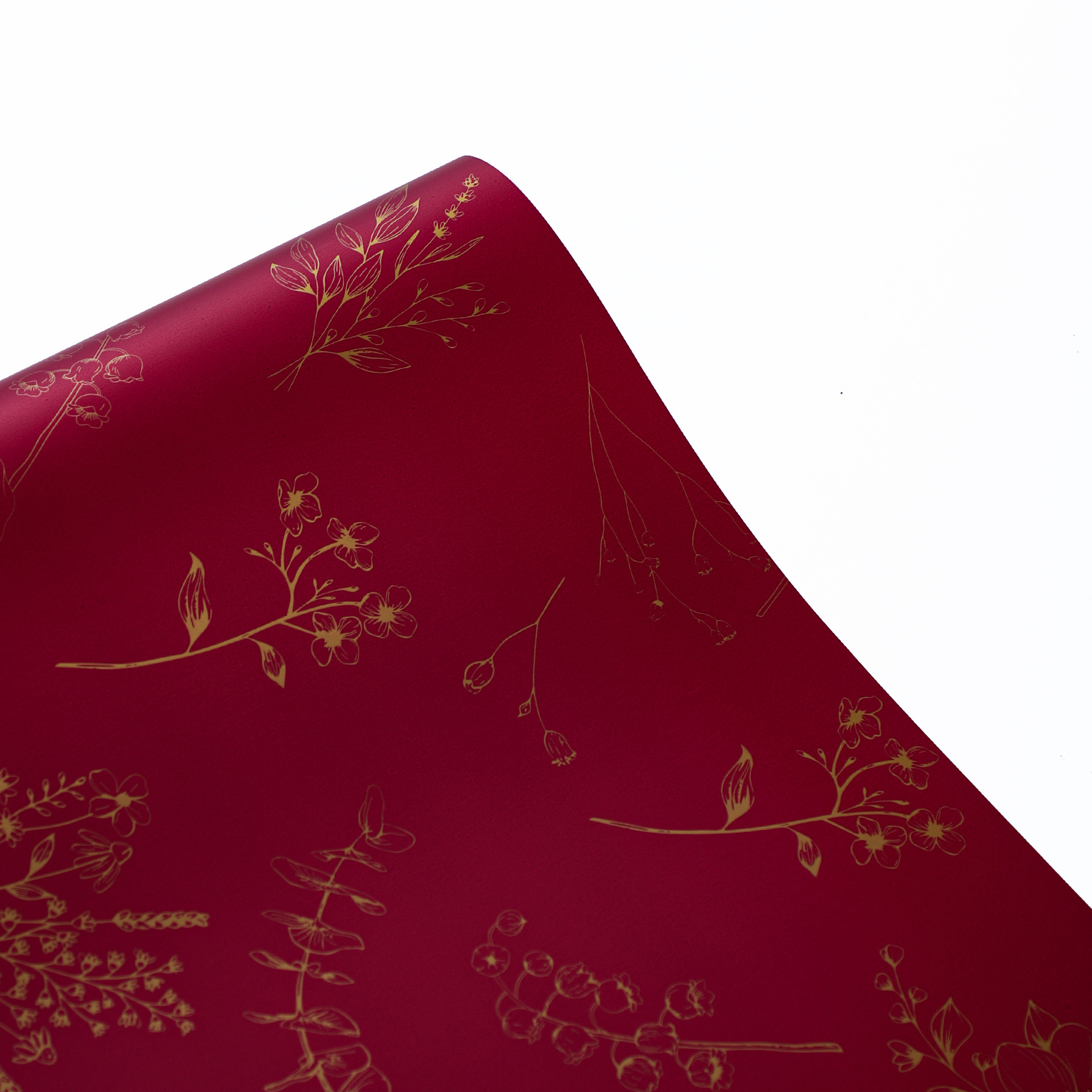 Rojo asiático; 56cm, 20 hojas