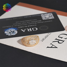 ������ĸ����Īɣʯ��ָ S925����ָŮ�� ���ʸ߹����� ��GRA֤��