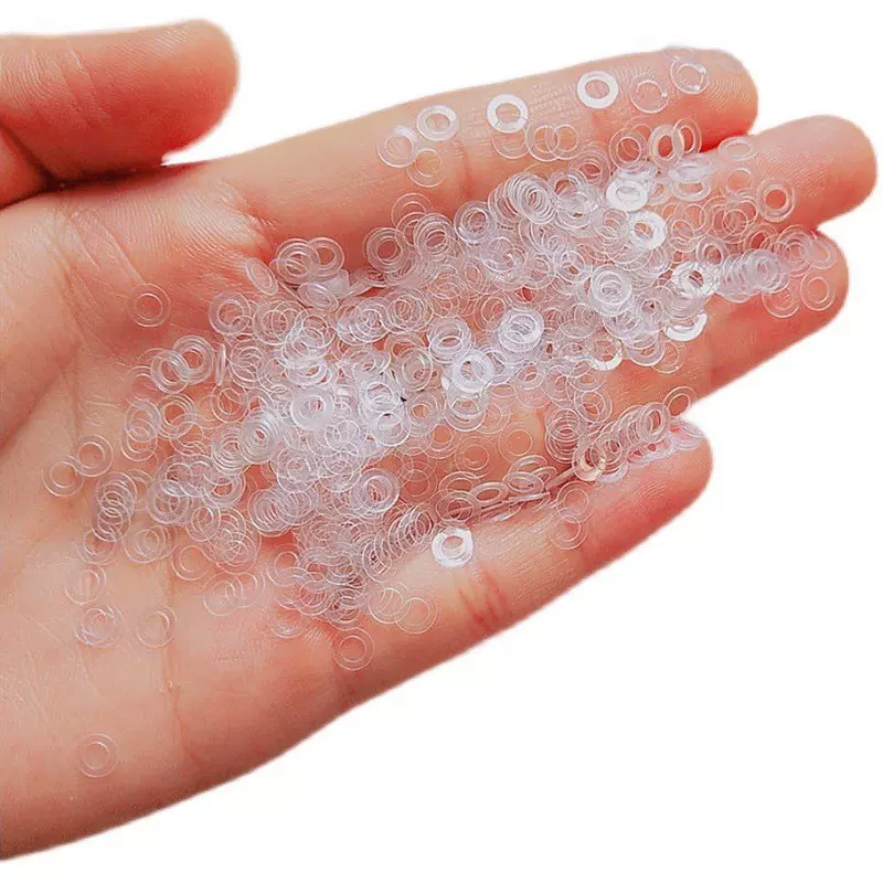 现货透明pvc垫片硬M1.8M1.9M2.0M2.1M2.2耐磨绝缘螺丝塑胶PET垫圈