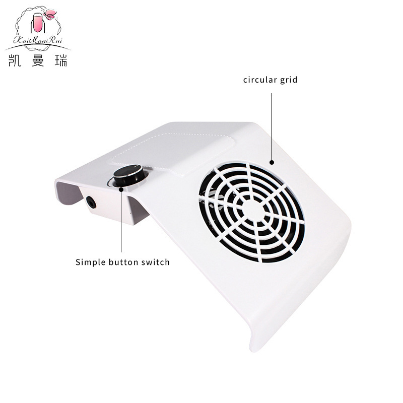 Nueva aspiradora de uñas, colector de polvo de uñas de alta potencia y velocidad ajustable, tienda de uñas, aspiradora conveniente, uñas